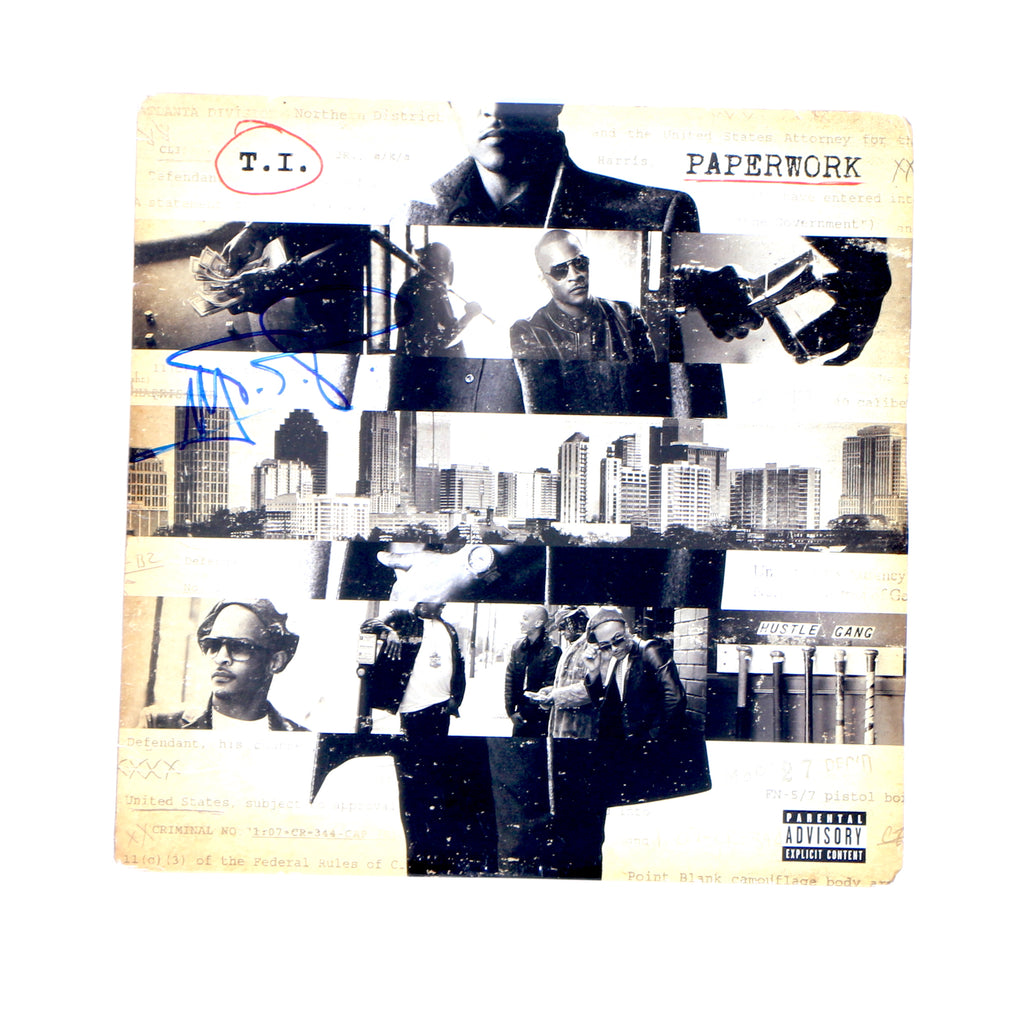 T.I. Signed Paperwork Vinyl