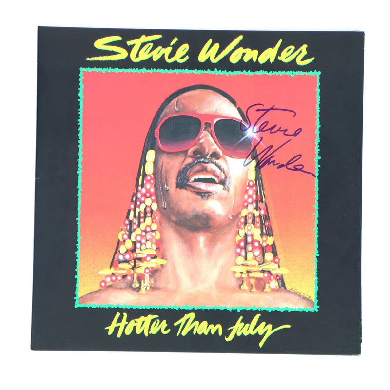 Stevie Wonder Signed Vinyl