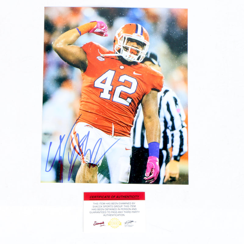 Christian Wilkins Signed 8x10 Photo Clemson Tigers