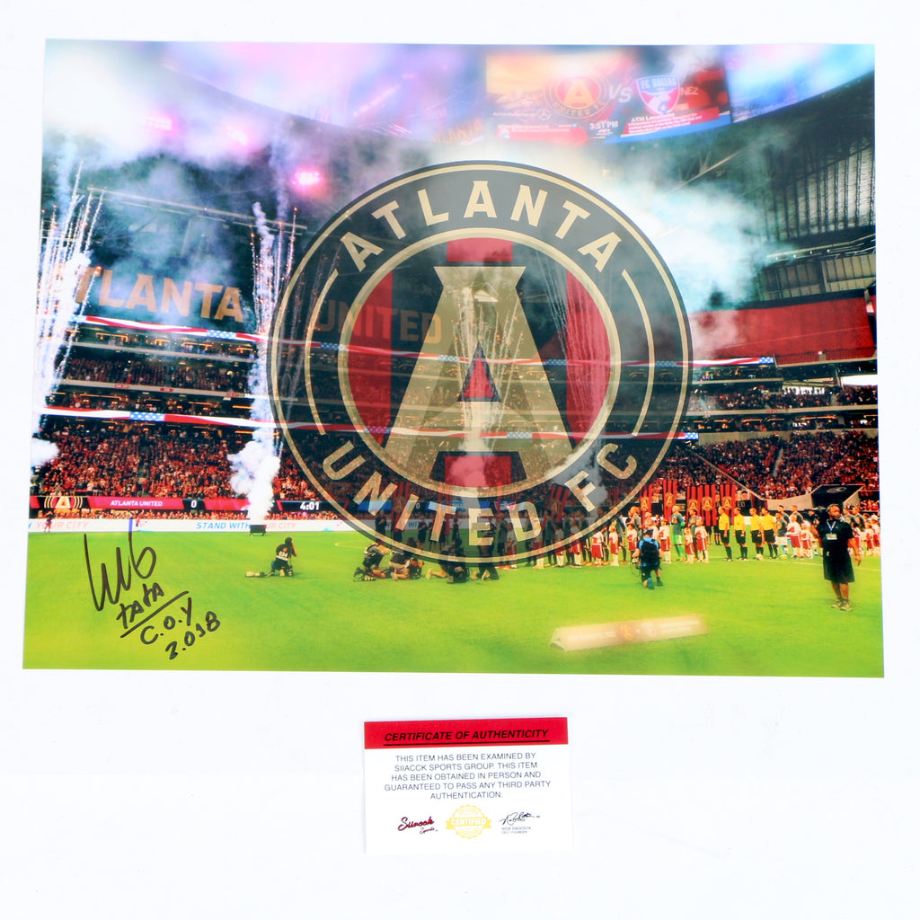 Tata Martino Signed 11x14 COY 18 Stadium Edit Atlanta United FC