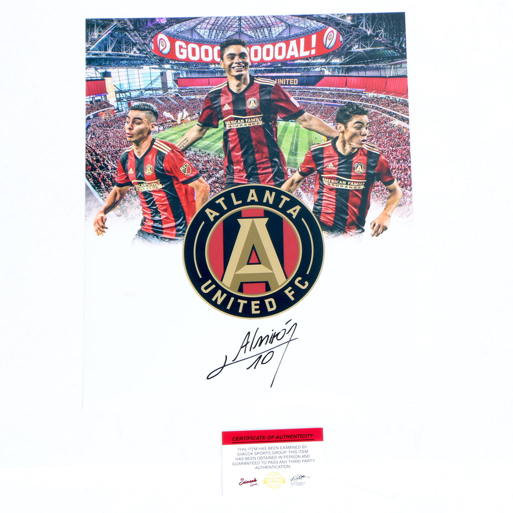 Miguel Almiron 11x14 Goal Stadium Edit Atlanta United FC