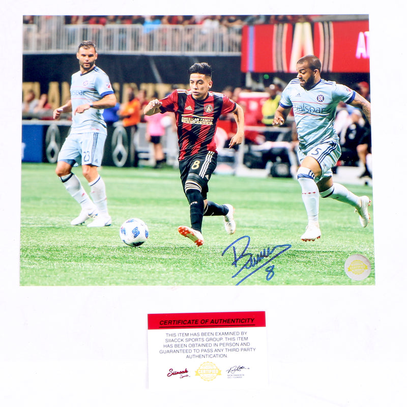 Ezequiel Barco Signed 8x10 Running for Ball Atlanta United FC