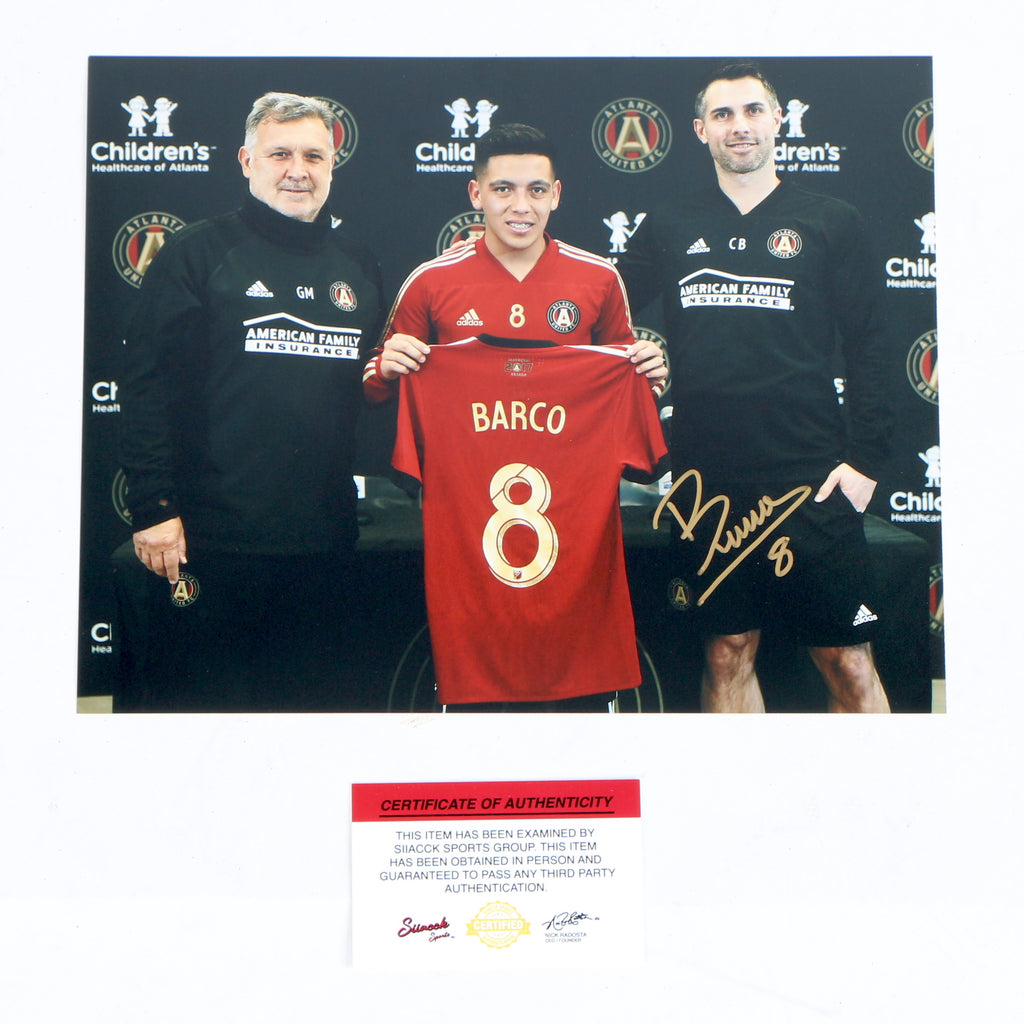 Ezequiel Barco Signed 8x10 Signing Day Atlanta United FC