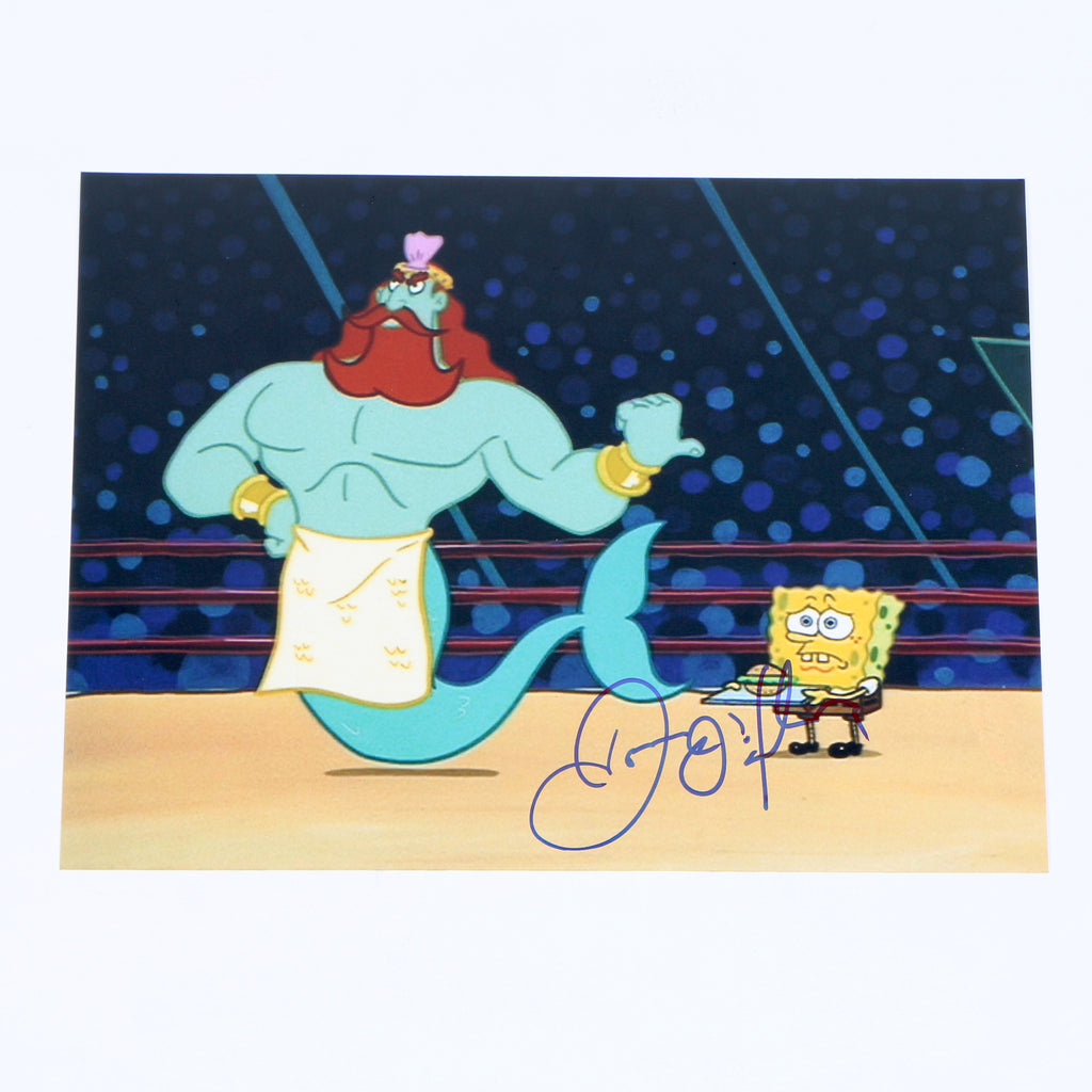 John O'Hurley Signed 8x10 Spongebob