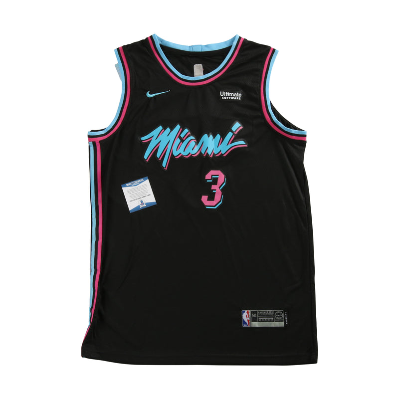 Dwyane Wade Miami Heat Vice City Authentic Jersey - Rare Basketball Jerseys