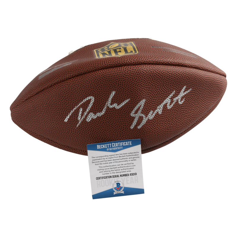 D'Andre Swift Signed Georgia Bulldogs NFL Duke Replica Beckett