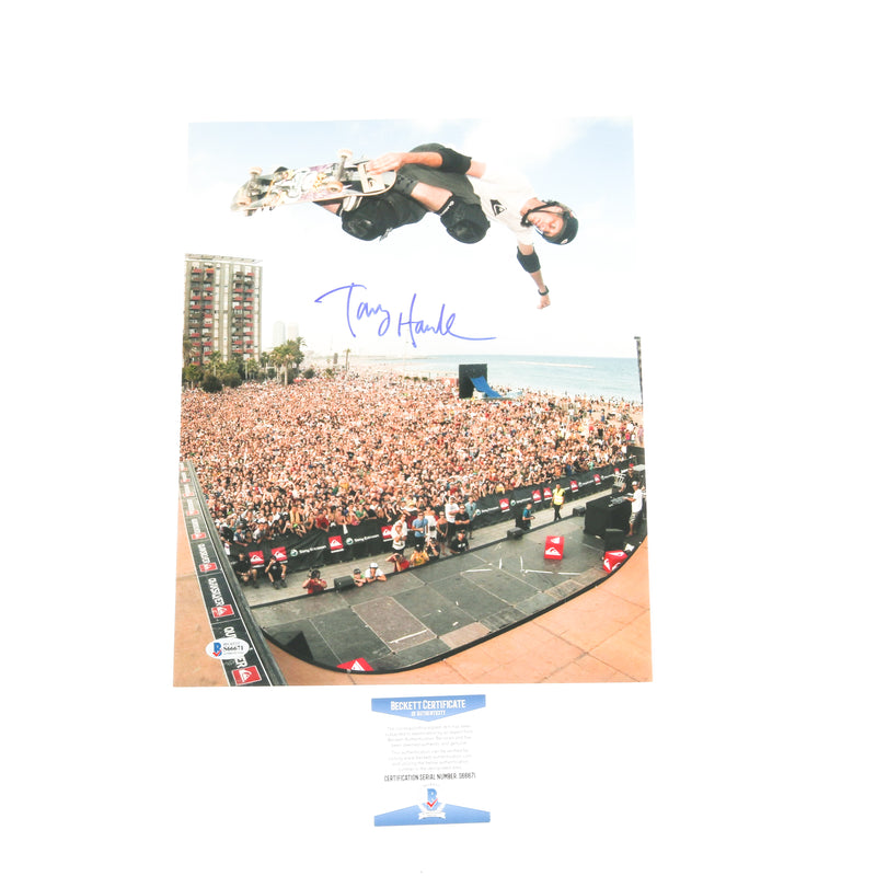 Tony Hawk Signed 11x14 Photo