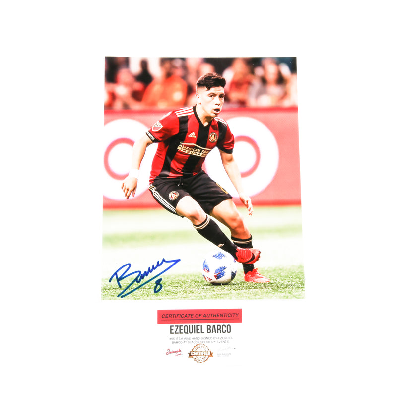 Ezequiel Barco Signed 8x10 Atlanta United FC