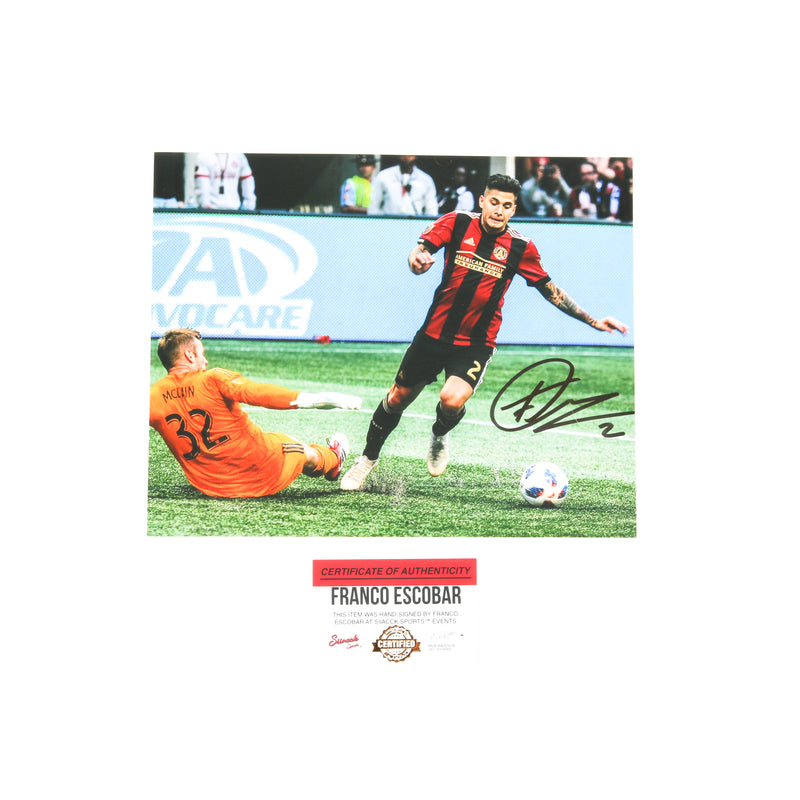 Franco Escobar Signed 8x10 Shot Atlanta United FC