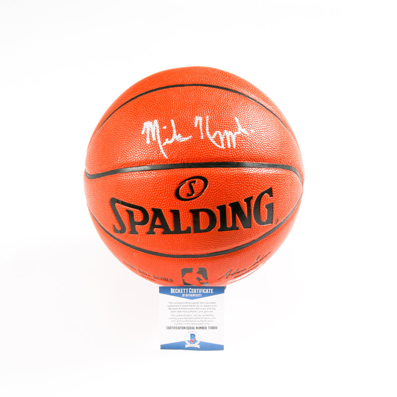 Mike Krzyzewski Signed Basketball Duke Bluedevils