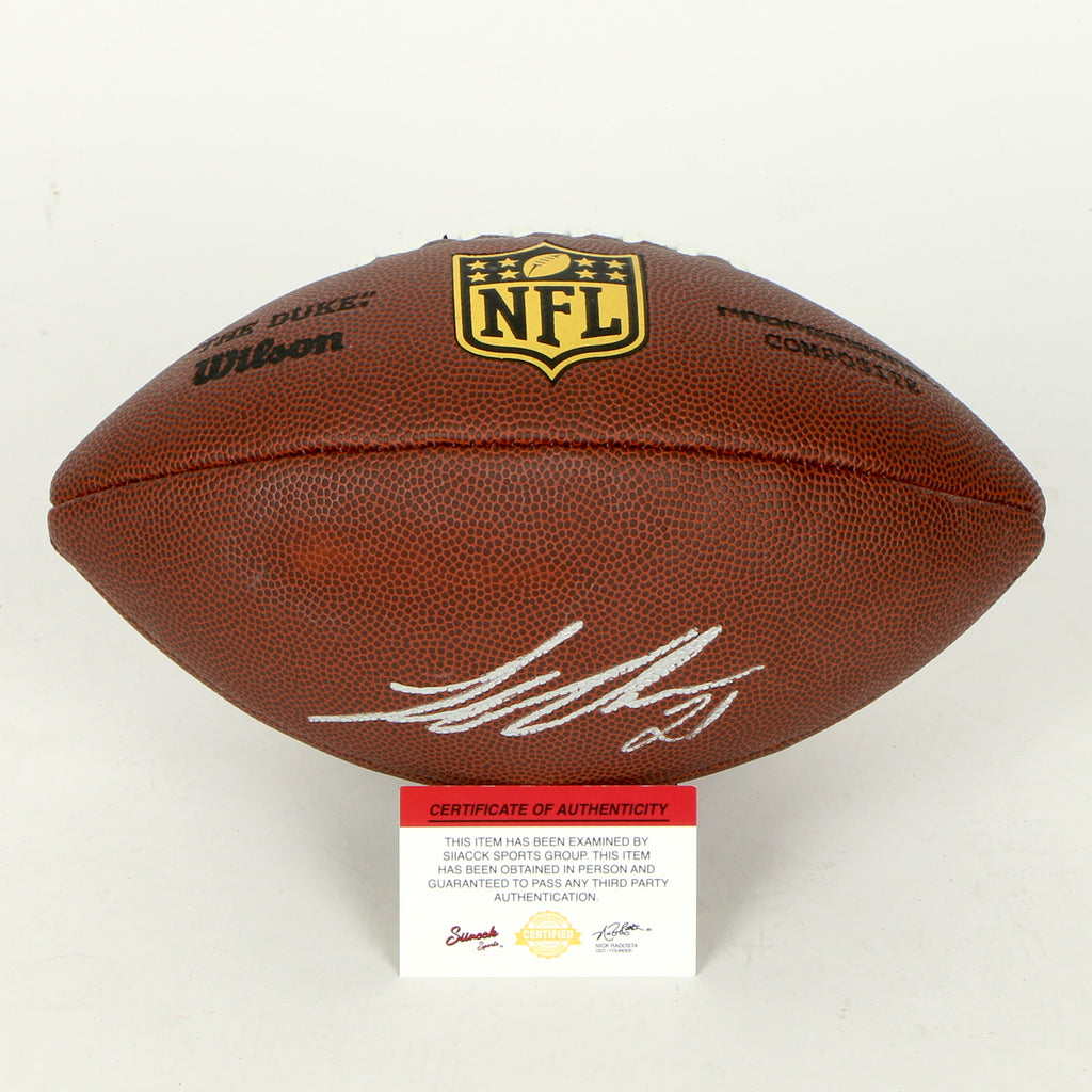 Landon Collins Signed Football Washington Redskins