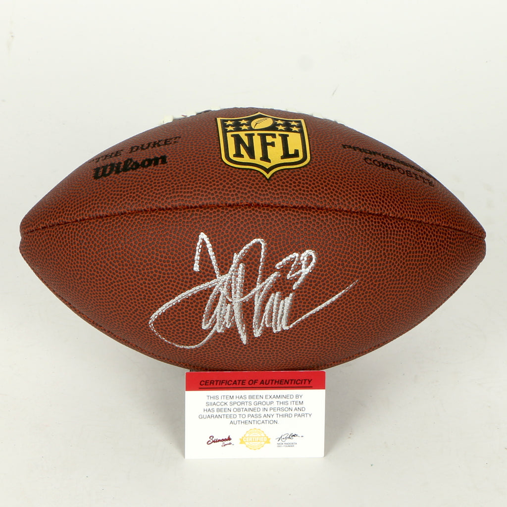Terrell Davis Signed Football Denver Broncos