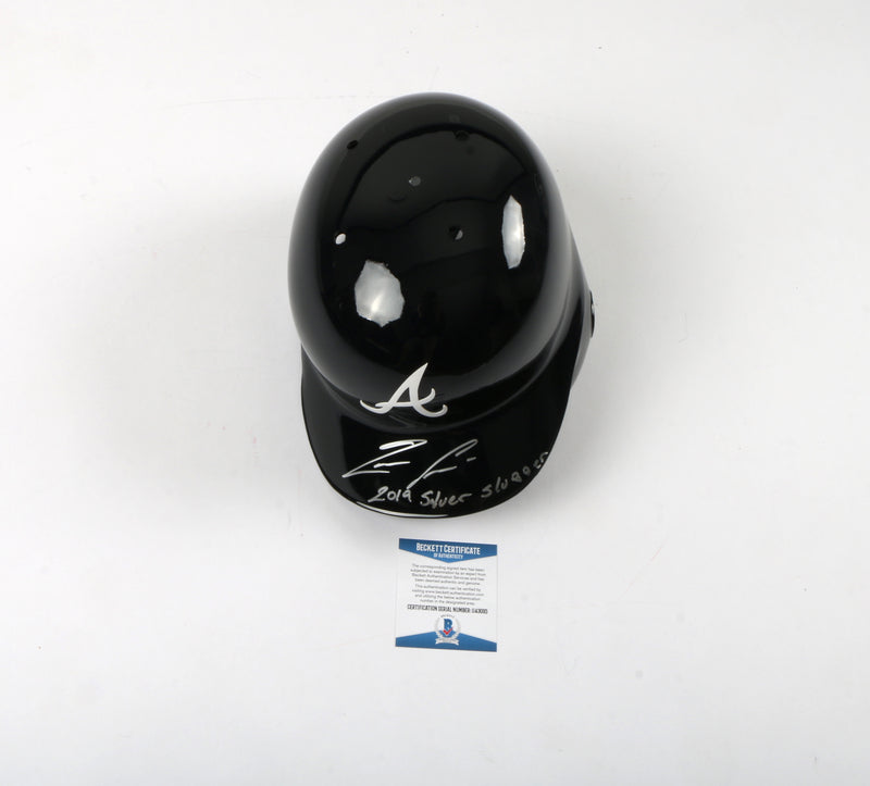 Ronald Acuna Signed Helmet Atlanta Braves MLB "2019 Silver Slugger" Inscribed