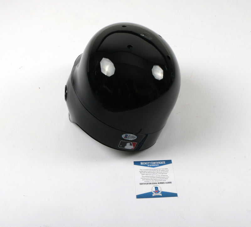 atlanta braves motorcycle helmet Ronald Acuna Signed Helmet Atlanta Braves MLB "2019 Silver Slugger" In – More Than Sports