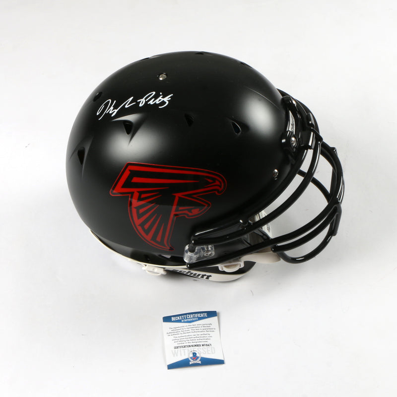 Kyle Pitts Signed Full Size Helmet Atlanta Falcons Schutt Authentic Hybrid
