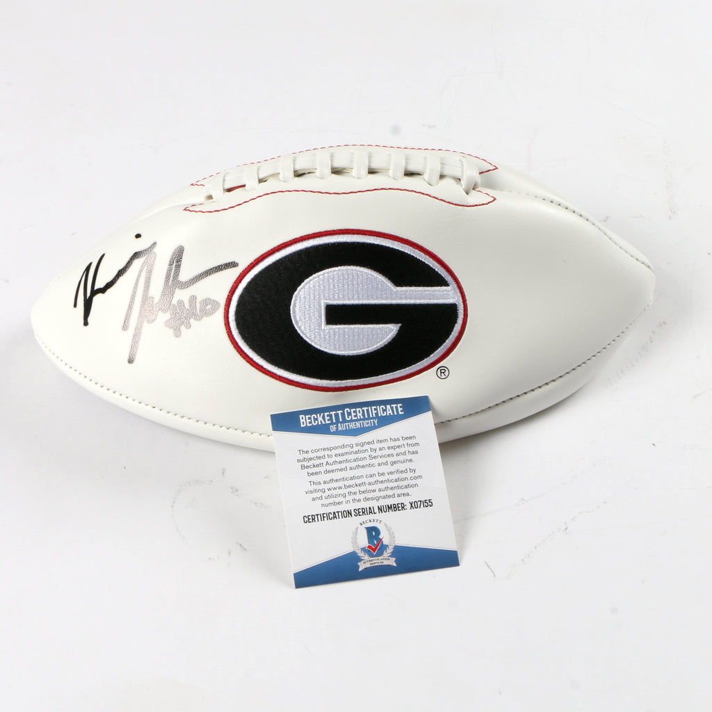 Kearis Jackson Signed Football Georgia Bulldogs