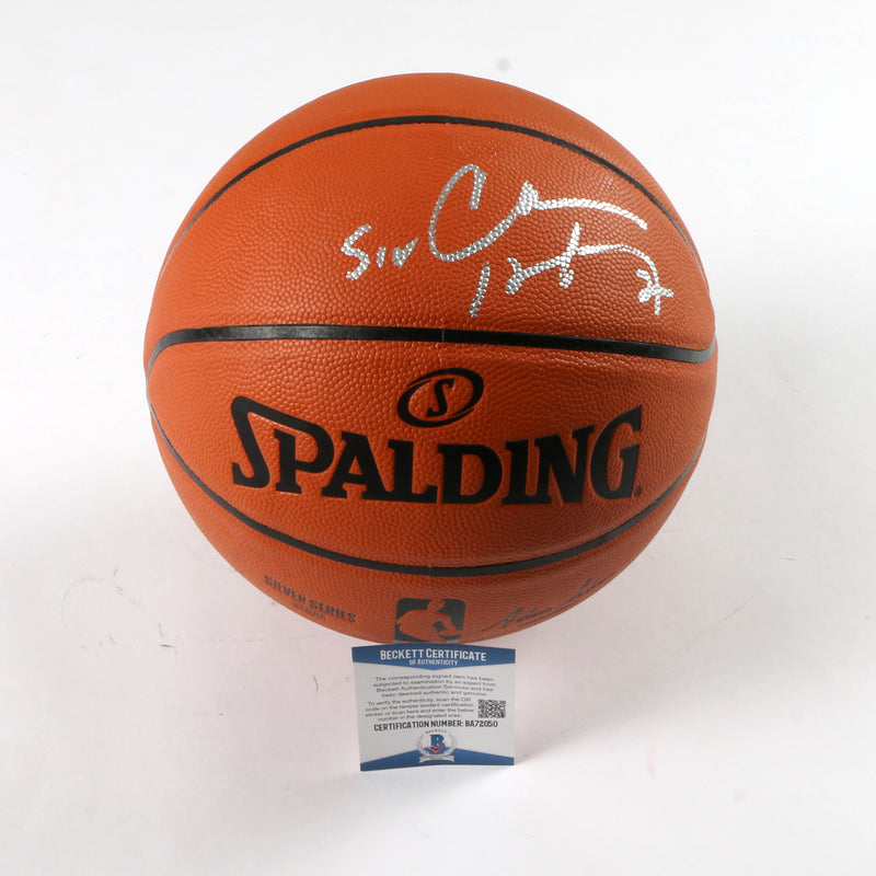 Charles Barkley Signed Spalding NBA Basketball "Sir"