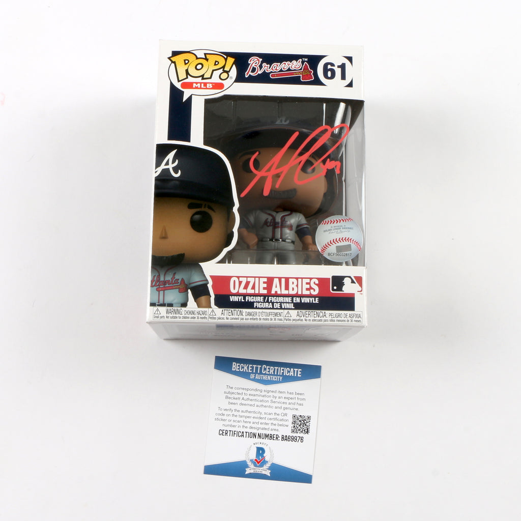 Ozzie Albies Signed Funko Pop Atlanta Braves