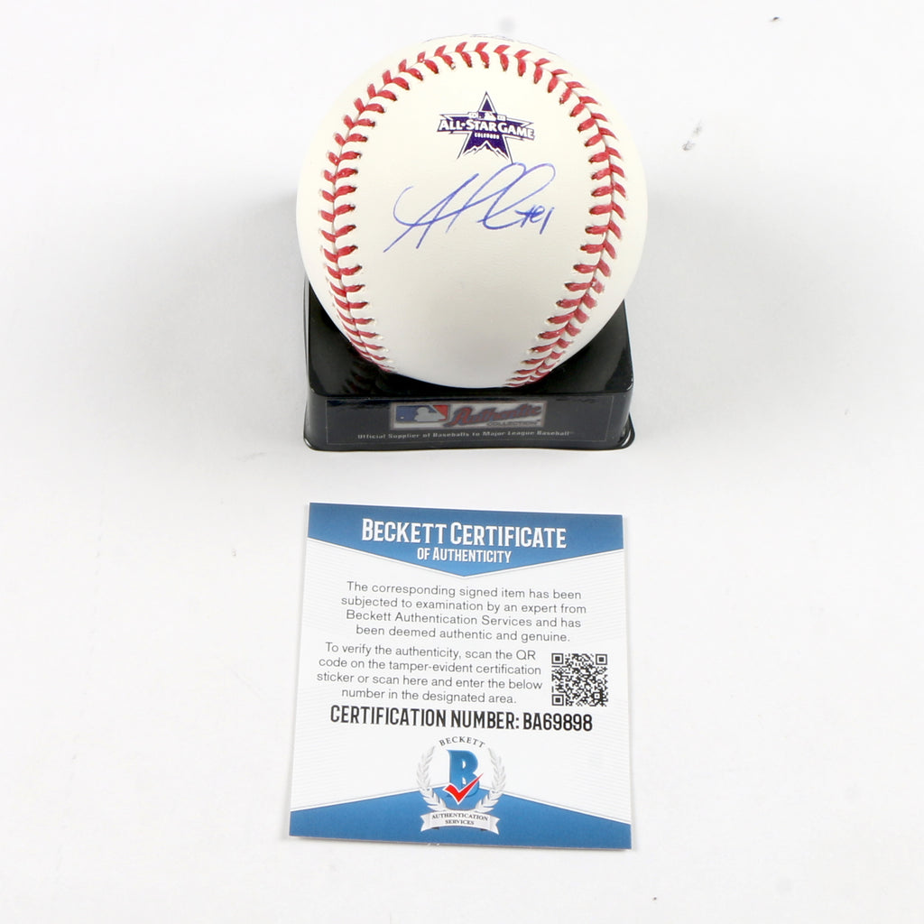 Ozzie Albies Signed 2021 All Star OMLB (Colorado) Atlanta Braves