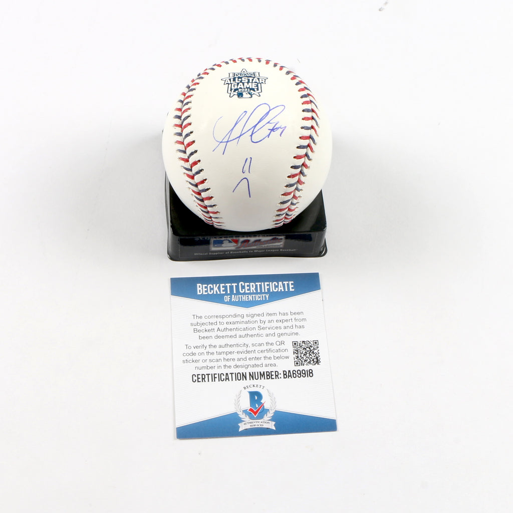 Ozzie Albies Signed 2021 All Star OMLB Atlanta Braves with :( Inscri –  More Than Sports