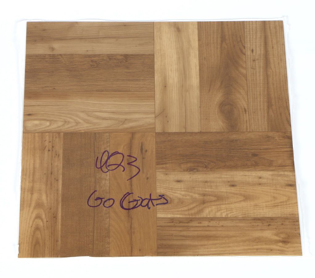 Immanuel Quickley Signed Floorboard