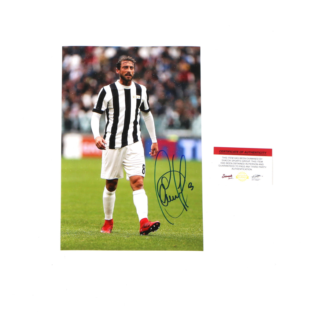 Claudio Marchisio Signed 8x12 Juventus