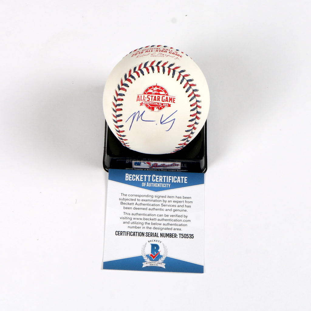 Matt Kemp SIGNED 2018 All Star Rawlings OMLB Baseball