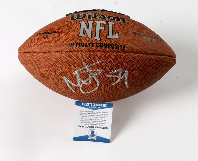 Melvin Ingram Signed Football