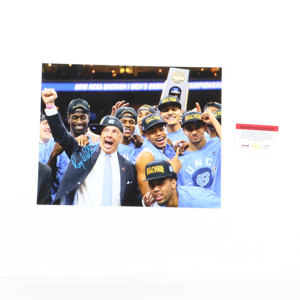 Roy Williams Signed 11x14 North Carolina Tarheels