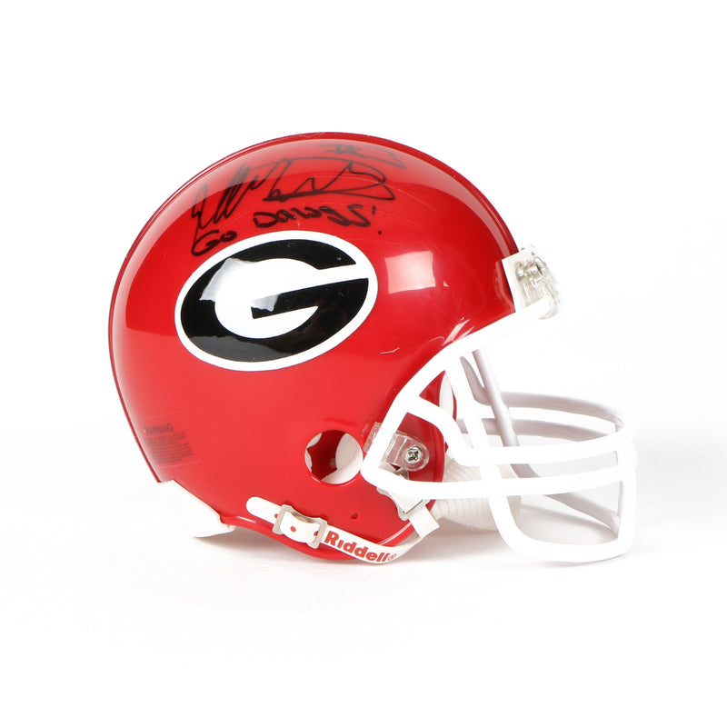 Todd Gurley Signed Mini Helmet Georgia Bulldogs