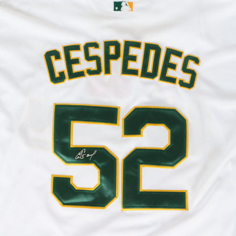 Yoenis Cespedes Signed Jersey