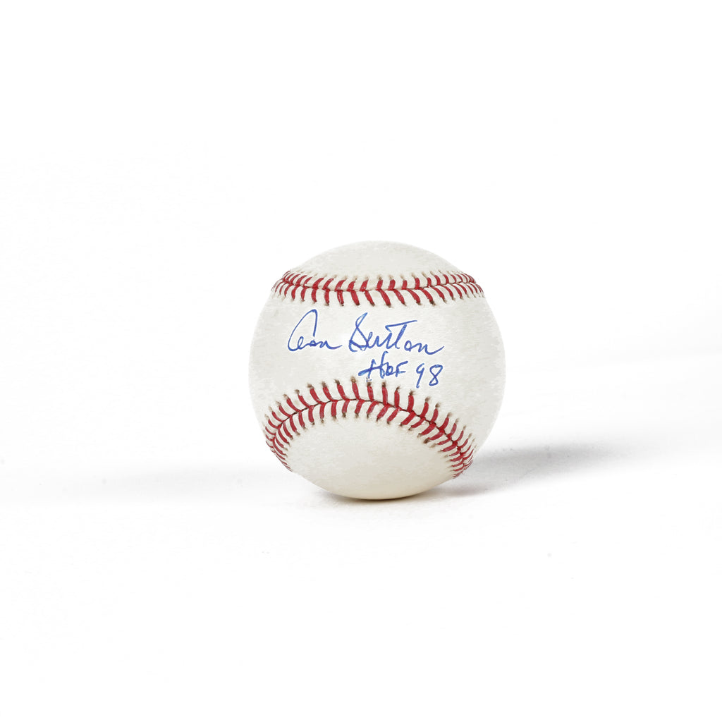 Don Sutton Signed Baseball Inscribed