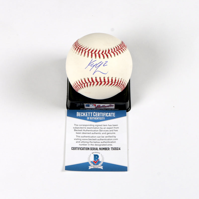 Kyle Lewis Signed Baseball Seattle Mariners
